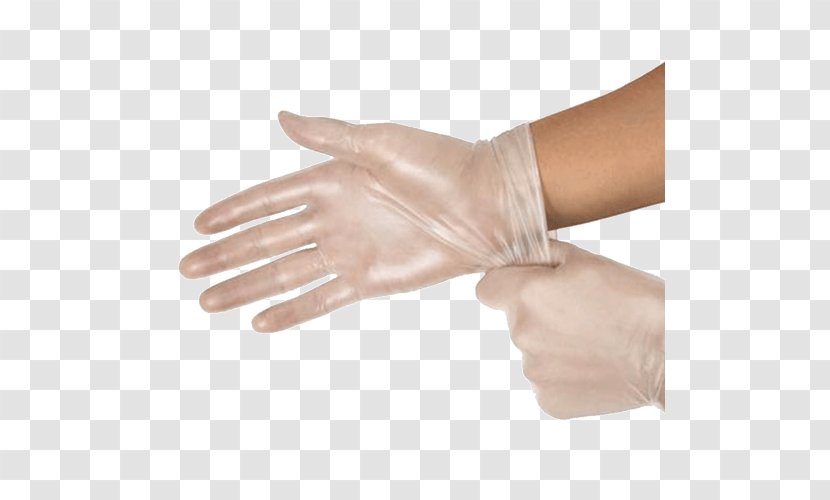 Medical Glove Nitrile Rubber Latex - Gloves Transparent PNG