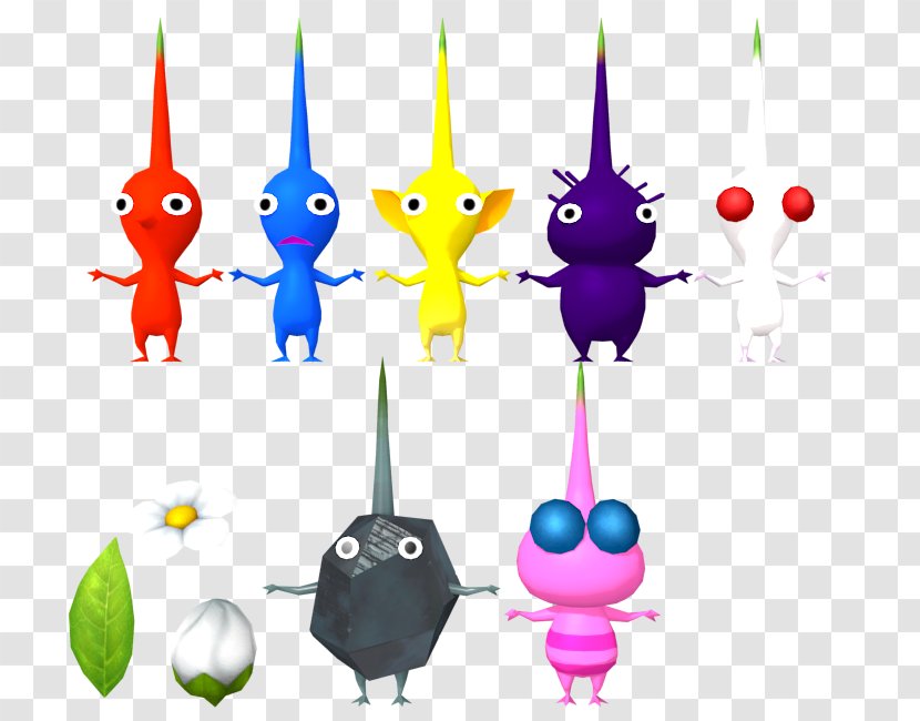 Pikmin 3 Wii U Video Game Sprite - Flower Card Transparent PNG