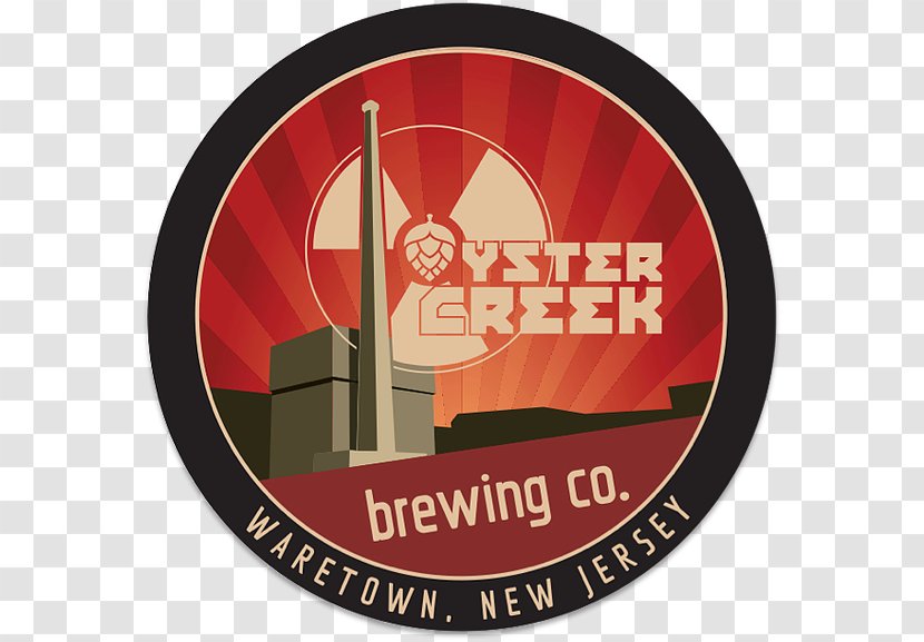 Last Wave Brewing Company Oyster Creek Beer ManaFirkin Lefty's Tavern - Label Transparent PNG