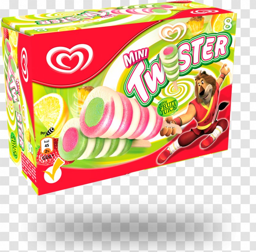 Ice Cream Cones Pop Gelato Twister - Calippo Transparent PNG