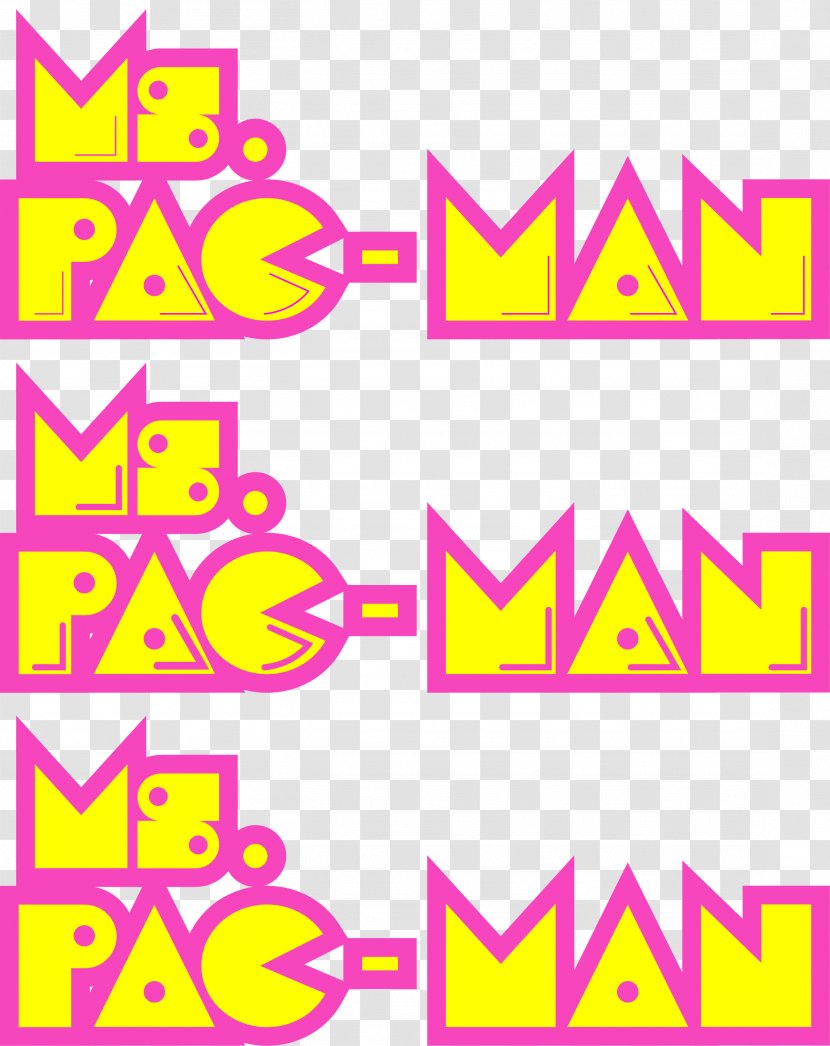 Ms. Pac-Man Jr. Super Party - Pink - Pac Man Transparent PNG