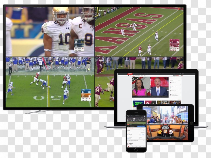 Apple TV Streaming Media Television ESPN - Multicast - Audience Transparent PNG