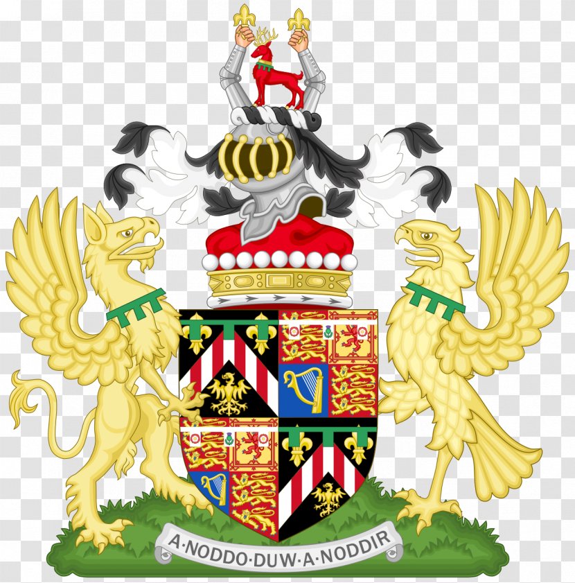 Royal Coat Of Arms The United Kingdom Earl Snowdon - Wolf Transparent PNG