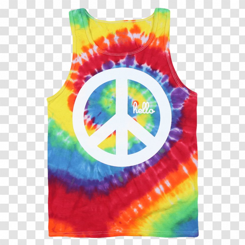 Peace Symbols T-shirt Outerwear Dye - Yoga Kid Transparent PNG