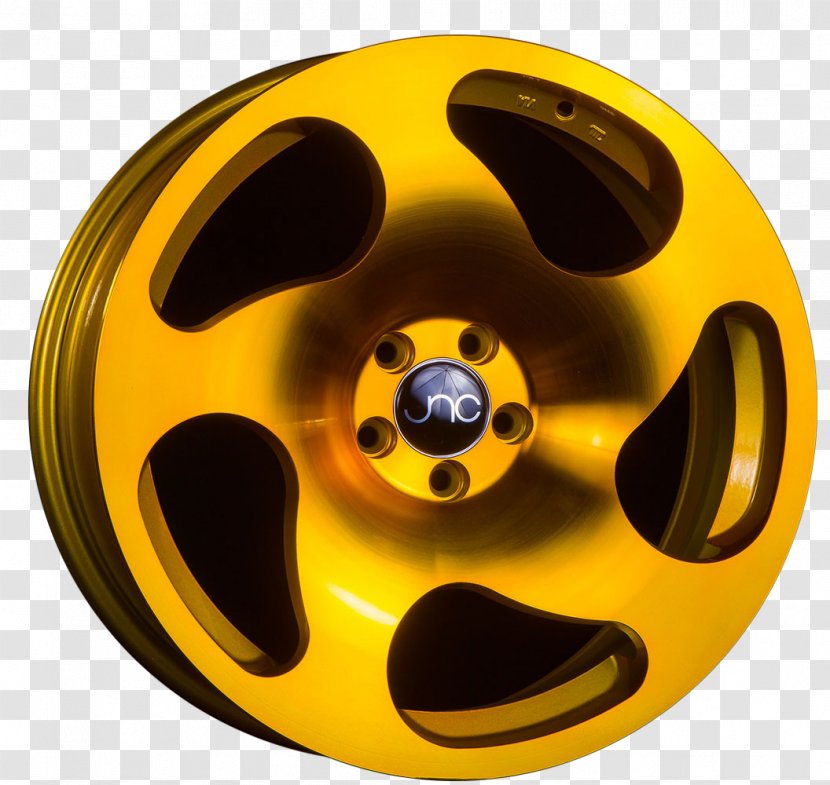 Alloy Wheel Rim Gold Spoke Transparent PNG