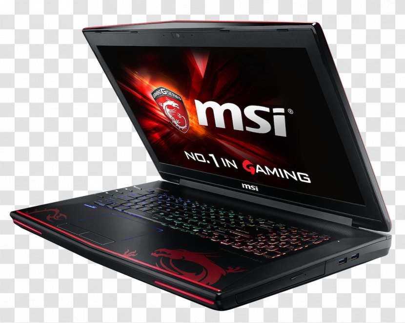Netbook Laptop Gamer Gaming Computer Micro-Star International Transparent PNG