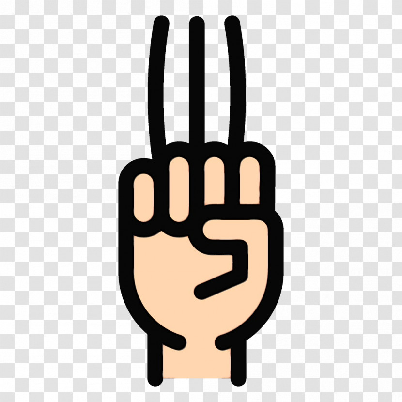 Finger Hand Gesture Thumb Symbol Transparent PNG