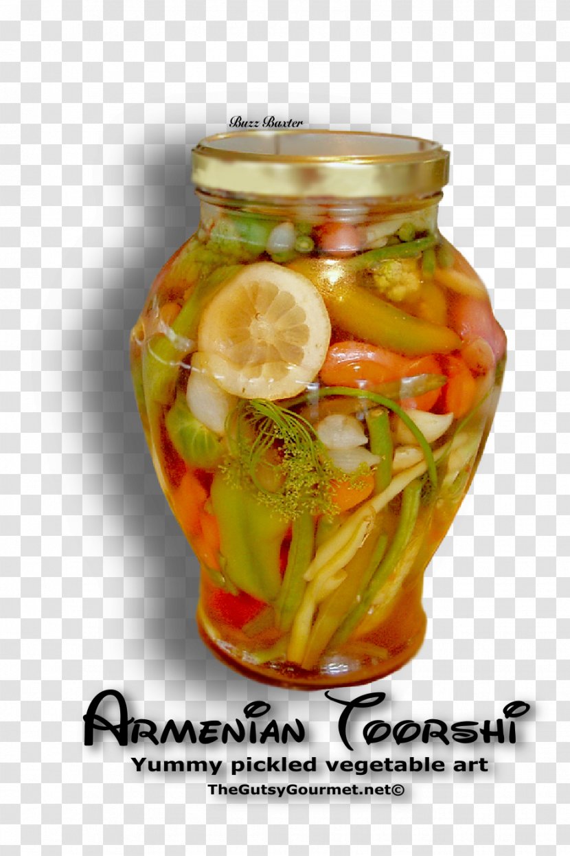 Giardiniera Torshi Armenian Food Middle Eastern Cuisine Pastirma - Vegetable Transparent PNG