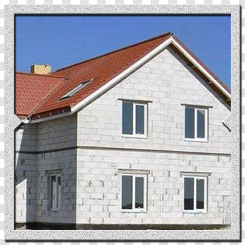 Autoclaved Aerated Concrete Газосиликат Architectural Engineering Element Foam - Roof - Building Transparent PNG