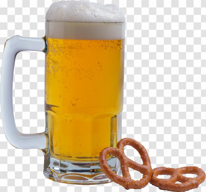 Beer Pilsner Ale Drink Alcoholic Beverage - Pint Glass - Image Transparent PNG