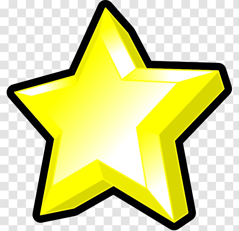 Star Yellow Clip Art - Tree - Free Vectors Transparent PNG