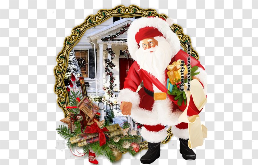 Christmas Ornament Santa Claus Transparent PNG