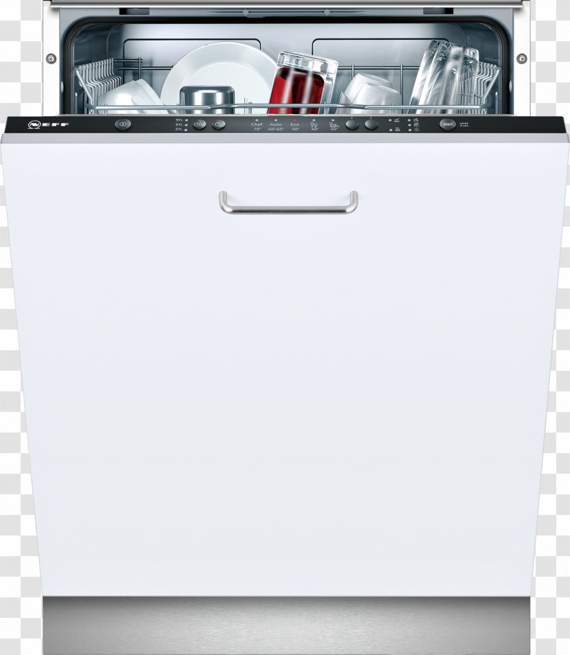 Neff GmbH Dishwasher Fully Integrated Home Appliance Efficient Energy Use - Efficiency - Practical Transparent PNG