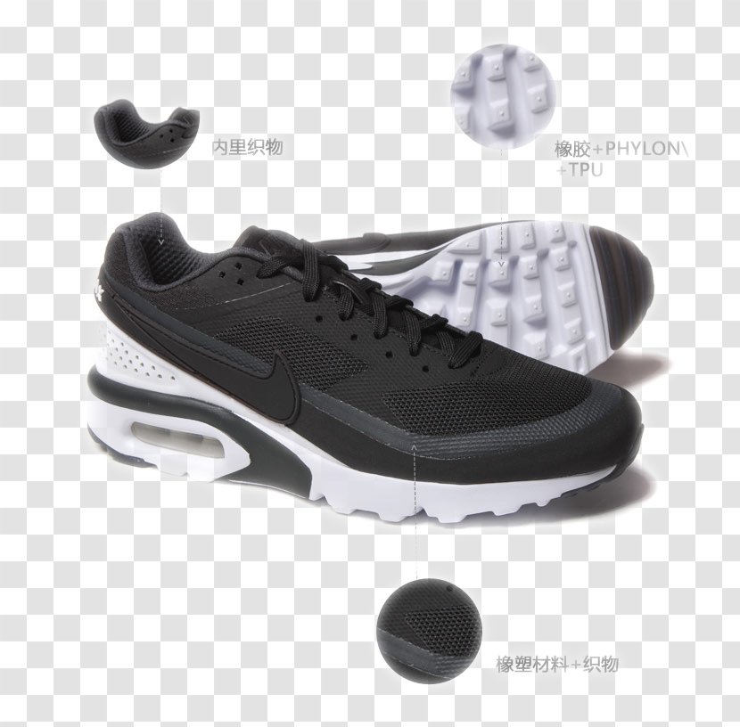 Nike Air Max Sneakers Skate Shoe Transparent PNG