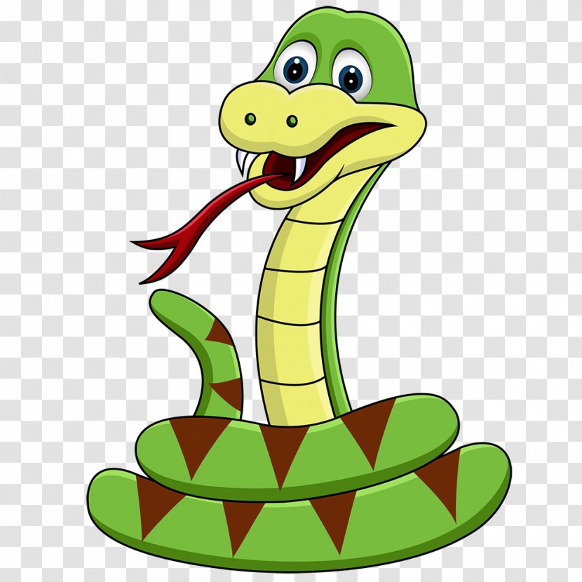 Snakes Clip Art Vector Graphics Illustration Openclipart - Mamba - Rattlesnake Bite Transparent PNG