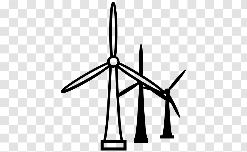Wind Farm Power Turbine Windmill Energy - Artwork Transparent PNG