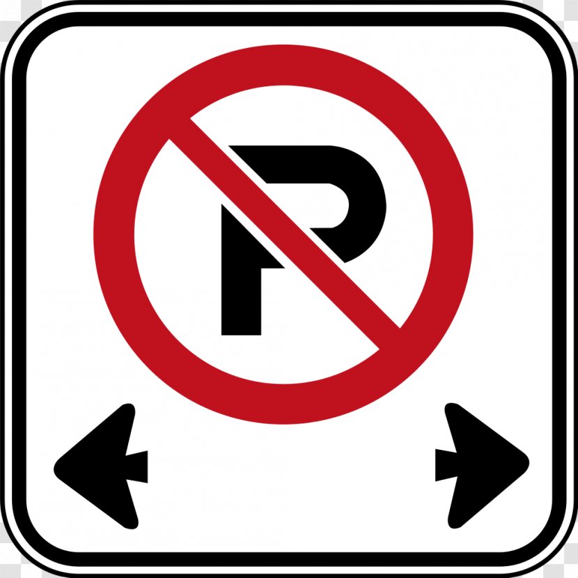 Ontario Traffic Sign Regulatory Parking - Area - No Signs Transparent PNG