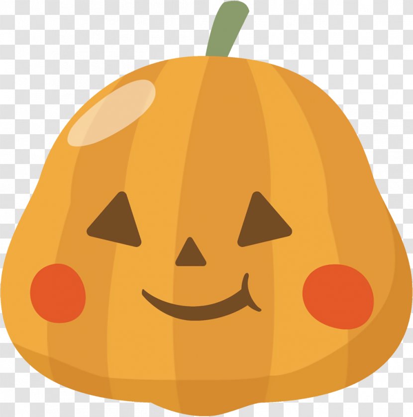 Jack-o-Lantern Halloween Carved Pumpkin - Facial Expression - Jackolantern Vegetable Transparent PNG