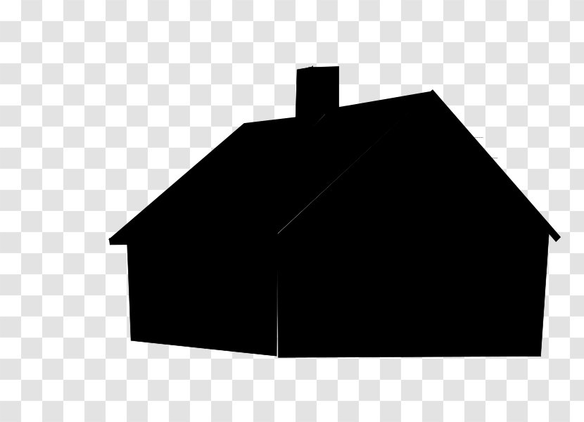 House Line Angle Roof Design - Blackandwhite - Photography Transparent PNG