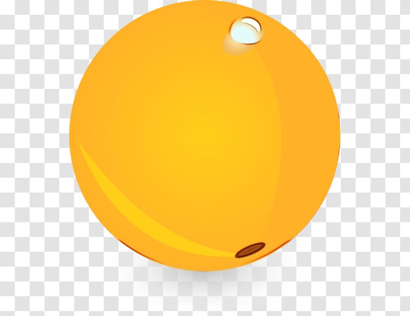 Orange - Wet Ink - Yellow Transparent PNG