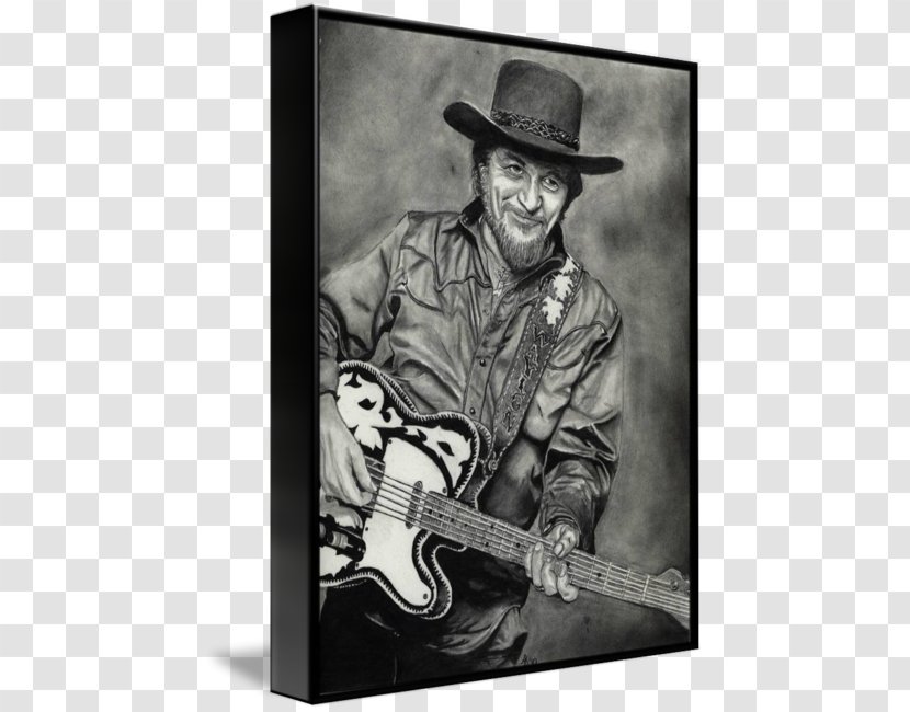 Waylon Jennings Guitarist Musician Outlaw Country - Musical Instrument Accessory Transparent PNG
