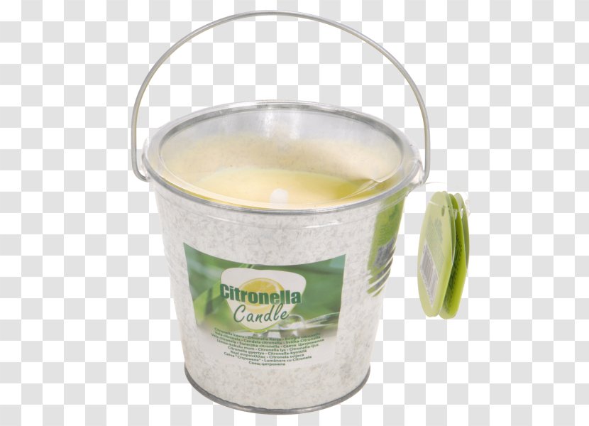 Citronella Oil Candle Cymbopogon Nardus Bucket Light - Paraffin Wax Transparent PNG
