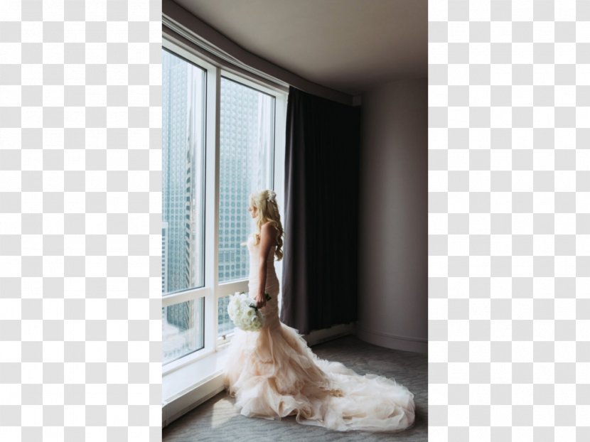 Wedding Dress Window Interior Design Services Gown - Silhouette - The New Year Wangcai Transparent PNG