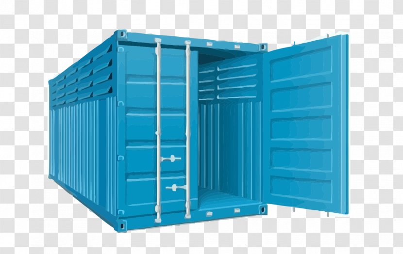 Intermodal Container Flat Rack Twenty-foot Equivalent Unit Logistics Cargo - Transport Transparent PNG