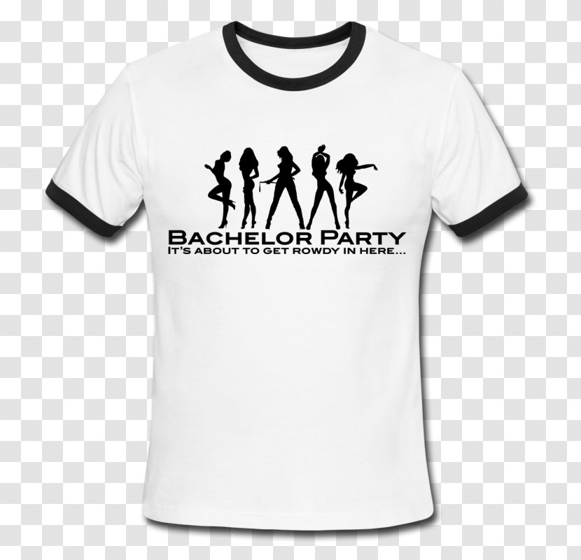 Ringer T-shirt Clothing Sleeve - Printed Tshirt Transparent PNG