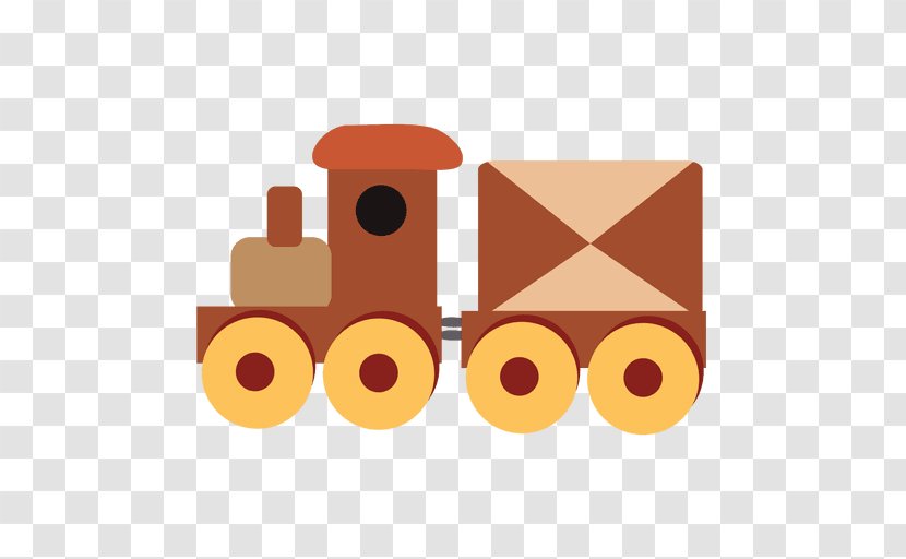 Drawing Wooden Toy Train Trains & Sets - Vector Transparent PNG