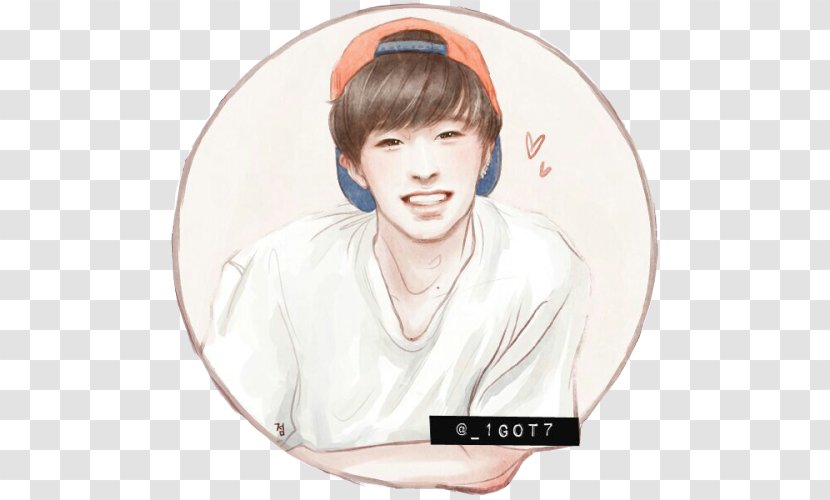 Fan Art Cartoon Thank You GOT7 B.A.P - Watercolor - Choi Youngjae Transparent PNG