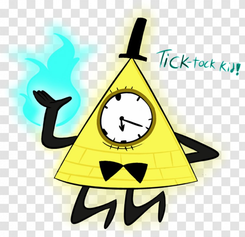 Bill Cipher Dipper Pines Gravity Falls - Yellow - Character Transparent PNG