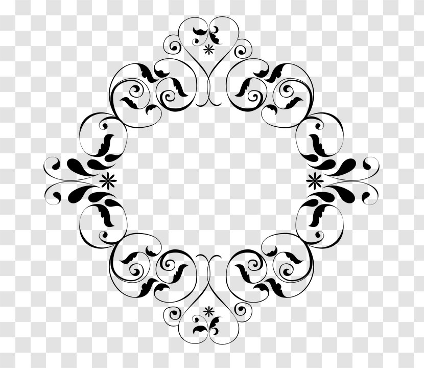 Line Art Ornament Circle Transparent PNG