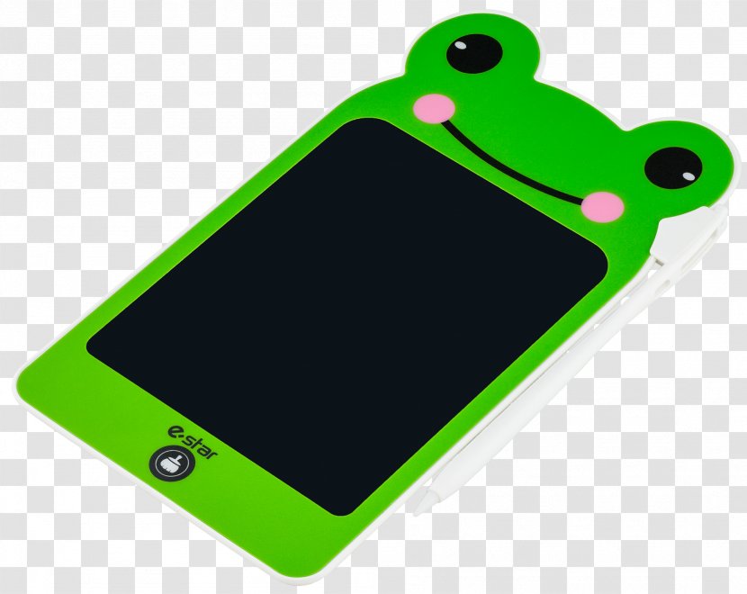 Fibber E. Frog Fun Friends Writer Mobile Phones LG Electronics - Phone - Paper Angle Transparent PNG