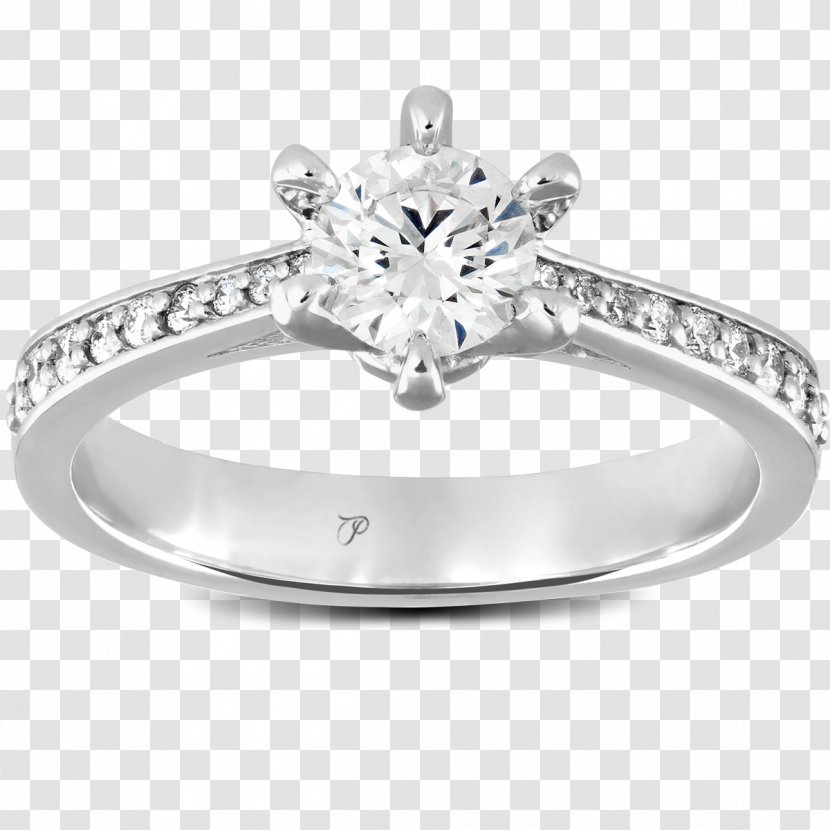 Wedding Ring Brilliant Engagement Jewellery - Ceremony Supply - Solitaire Transparent PNG