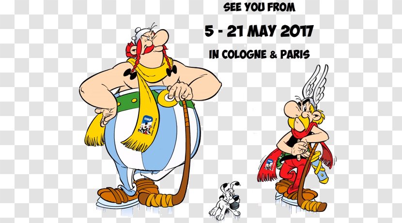 2017 IIHF World Championship Obelix 2016 2018 Cup Asterix - International Ice Hockey Federation - Und Transparent PNG