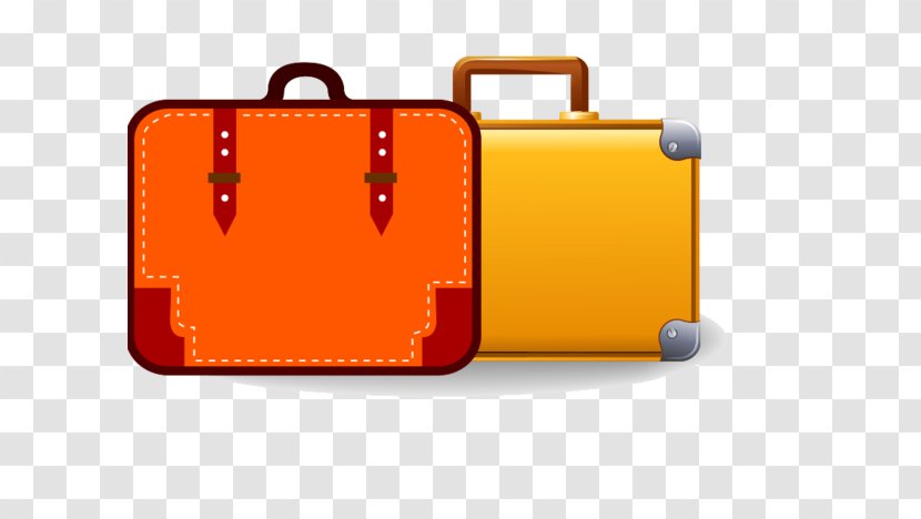 Handbag Drawing - Red - Electronic Luggage Transparent PNG