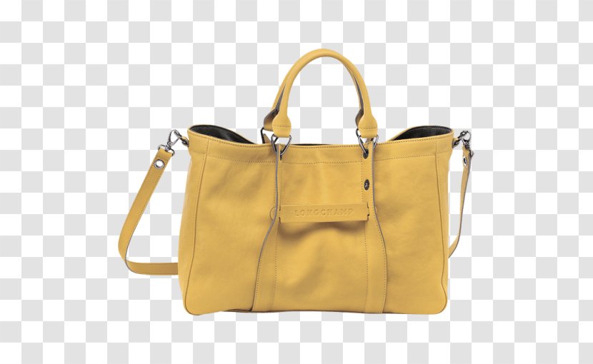 Tote Bag Leather Longchamp Handbag Pliage - Fashion Accessory Transparent PNG