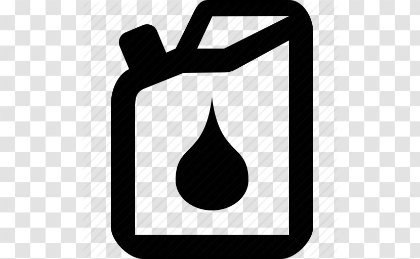 Gasoline Petroleum Diesel Fuel - Black And White - Source: Gas Icon In Car Dashboard Transparent PNG