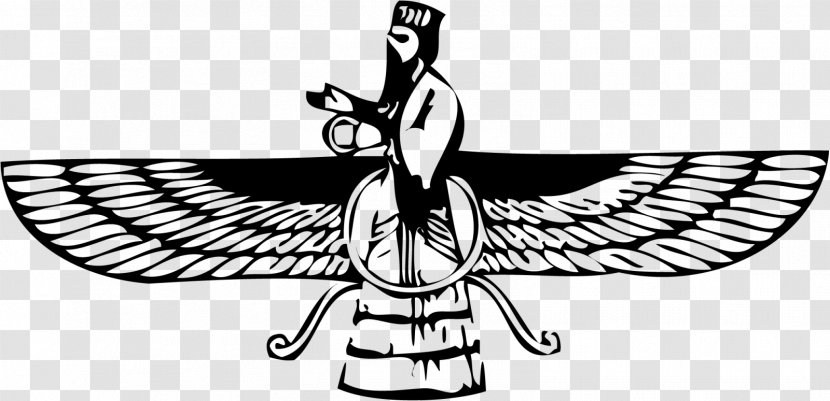Persian Empire Avesta Muslim Conquest Of Persia Zoroastrianism Religion - Black And White - Mazda Transparent PNG