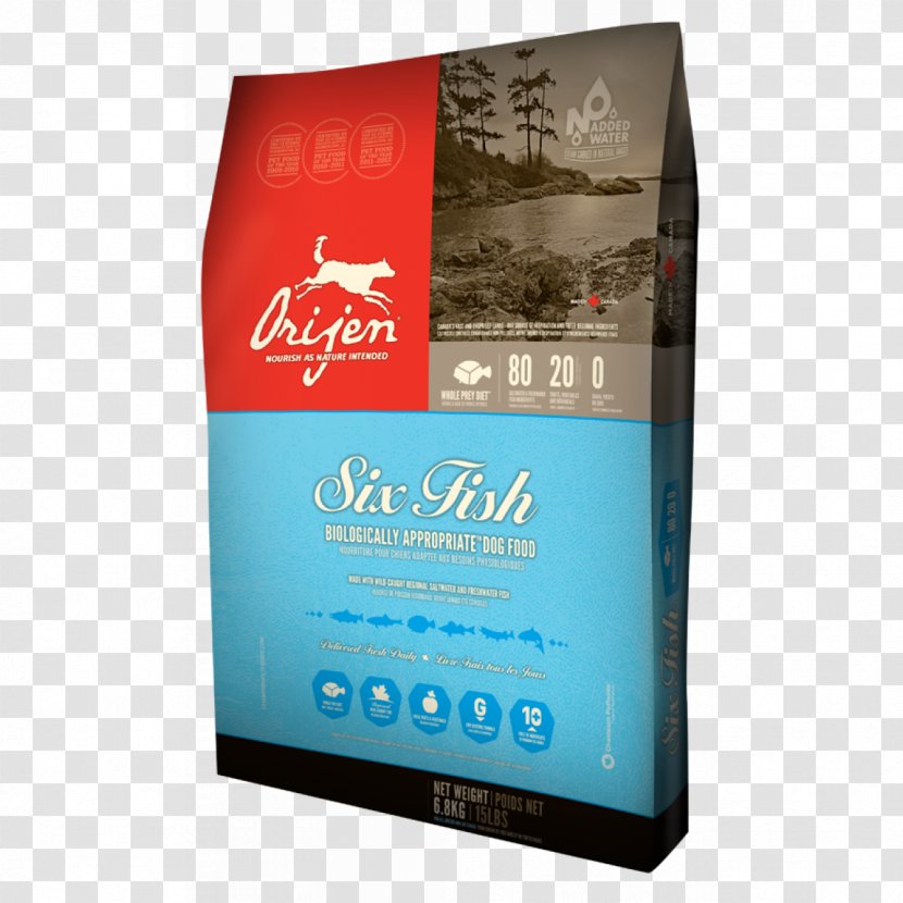 Cat Food Dog Orijen Six Fish Dry - Brand Transparent PNG