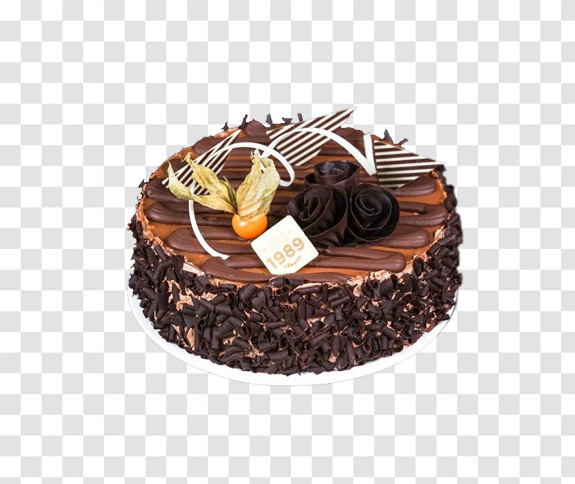 German Chocolate Cake Sachertorte Frosting & Icing Truffle Transparent PNG