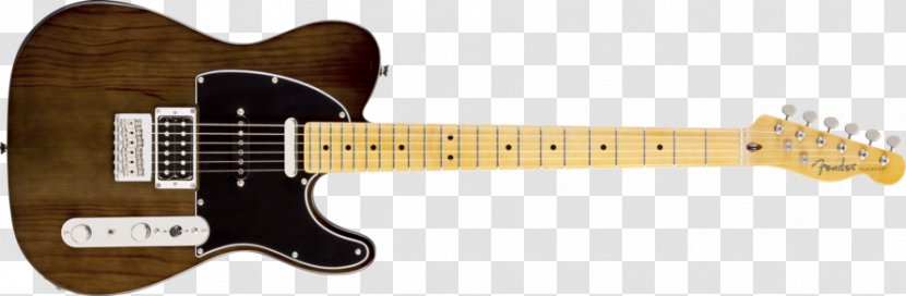 Fender Musical Instruments Corporation Telecaster Road Worn 50's Electric Guitar Stratocaster - Instrument - Charcoal Transparent PNG