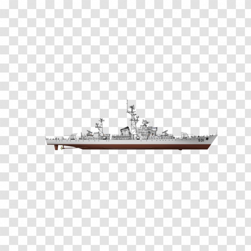 Warship Toy Model Transparent PNG