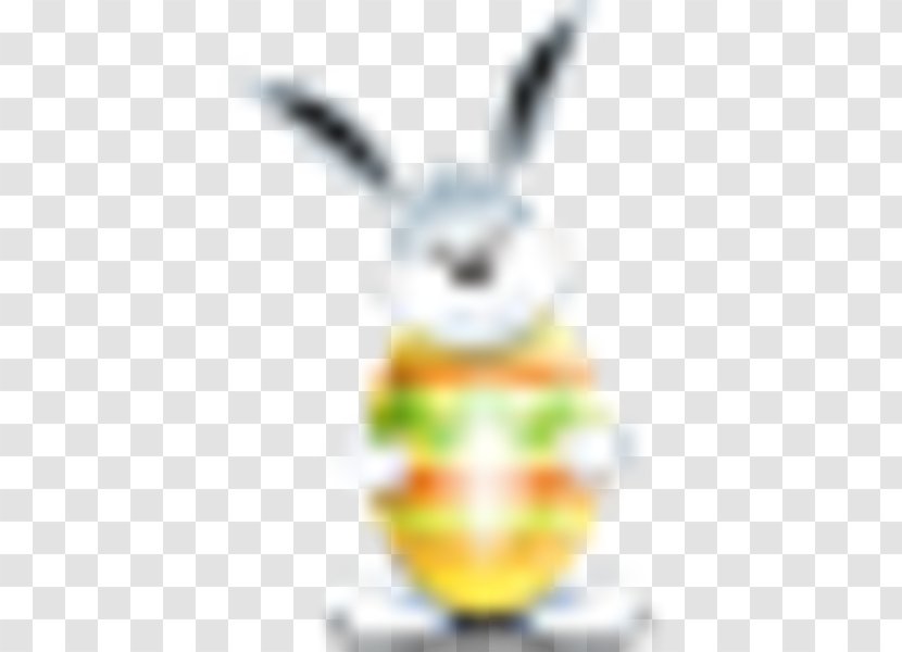 Rabbit Easter Bunny Hare Egg - Computer - Yellow Transparent PNG