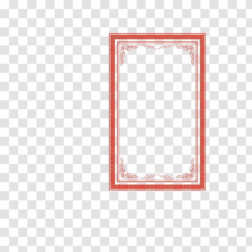 Picture Frame - Poster - Red Wind Transparent PNG