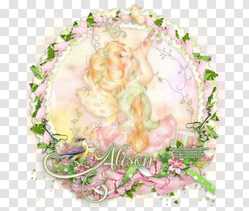 Floral Design Pink M Character RTV - Fiction Transparent PNG