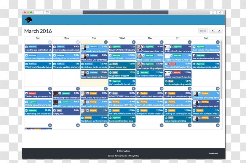 Social Media Calendar Content Information Definition Transparent PNG