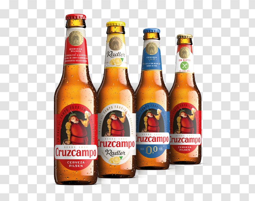 Cruzcampo Beer Lager Pilsner Drink Gambrinus Transparent Png