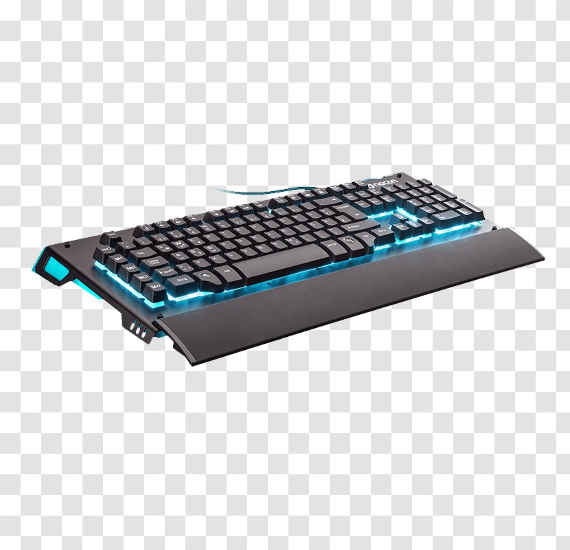 Computer Keyboard Laptop Gaming Keypad Space Bar QWERTY - Numeric Transparent PNG